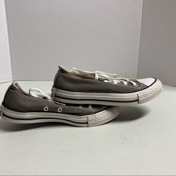 CONVERSE-ALL STARS,Unisex, Gray&White, athletic shoes,Men’s Size 4, Women’s Sz 6 - Picture 3 of 8